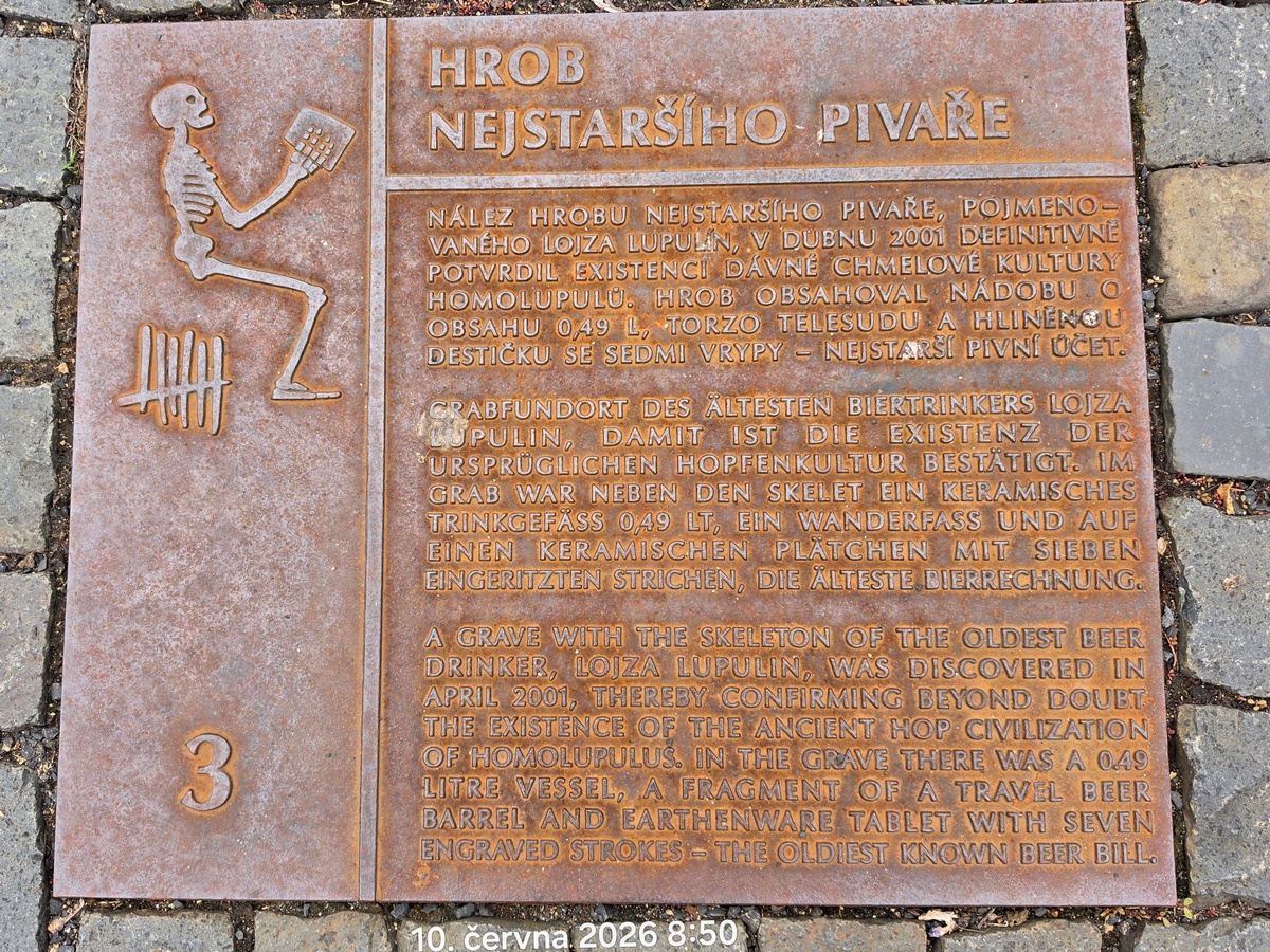 🍺 HROB NEJSTARŠÍHO PIVAŘE