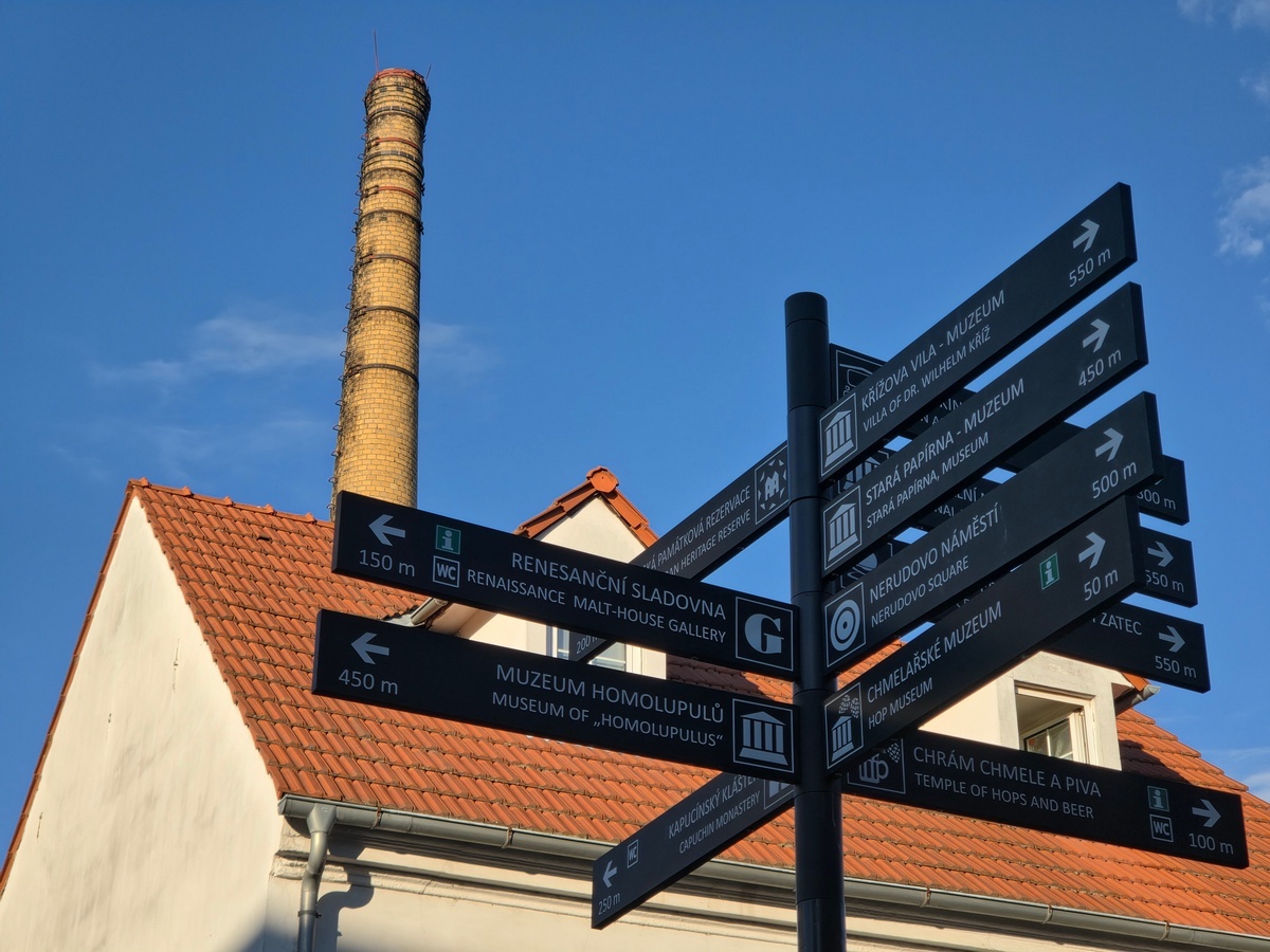 rozcestník výletu